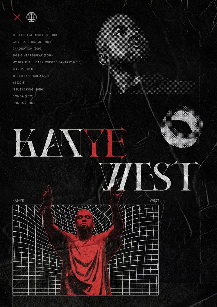 Plagát Kanye West
