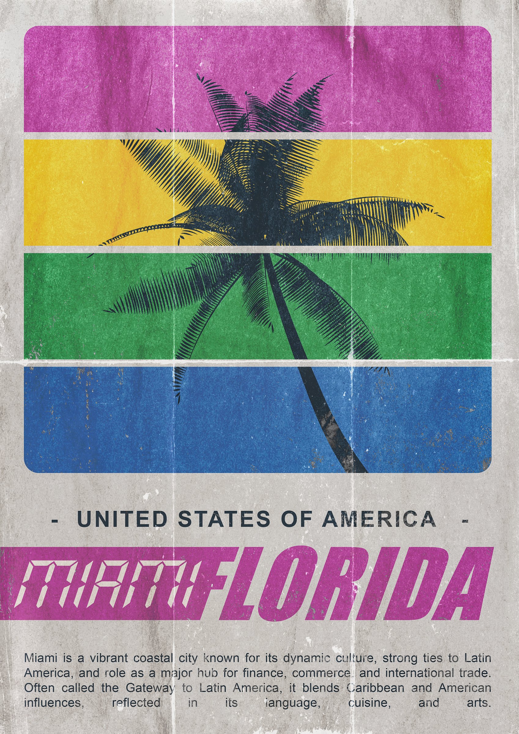 Plagát Miami