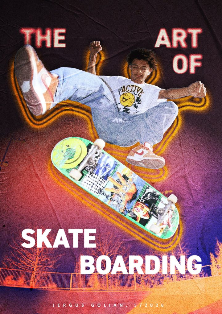 Plagát Skateboarding